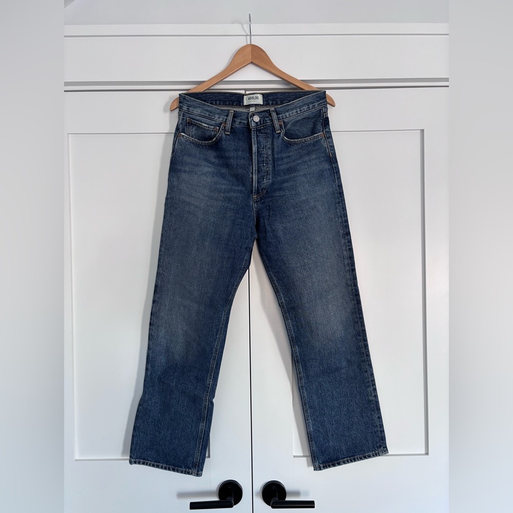 Agolde Mid Rise Loose Fit, Imagine Wash, 28